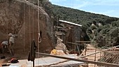 Excavations at Gran Dolina, Spain