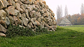 Reconstructed Viking longhouse