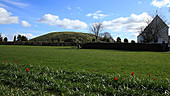 Jelling burial mound and church