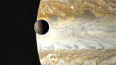 Jupiter's moon Ganymede