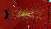 Higgs boson ZZ event