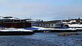Abandoned fish factory, Greenland