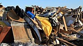 Discarded dog sled, Greenland