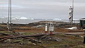 Arctic scientist at work, Greenland
