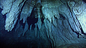 Chandelier Cave stalactites