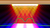 Light diffraction through single slit