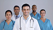 Five doctors, portrait