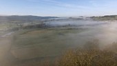 Fog in an inversion, timelapse