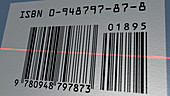 Barcode being scanned