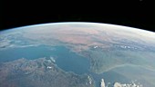 Strait of Gibraltar from the ISS