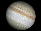 Jupiter rotating, Earth-based view
