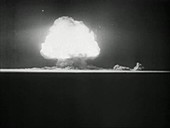 Trinity nuclear test, 16 July 1945