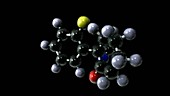 Ketamine molecular model