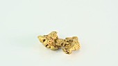 Native gold nugget