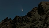 Comet PanSTARRS, timelapse