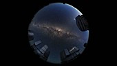 Milky Way over Paranal Observatory