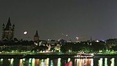 Cologne at night, timelapse