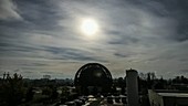 CERN Globe, time-lapse footage