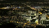 Munich cityscape at night, timelapse