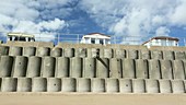 Concrete sea defences