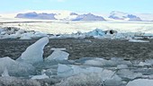 Jokulsarlon ice lagoon