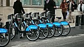 Bike hire scheme in London