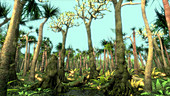 Carboniferous forest