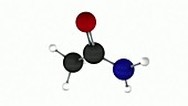 Ethanamide molecule