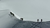 Mont Blanc climbers