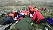 Mountain rescue incident