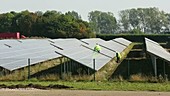 Solar power plant, UK