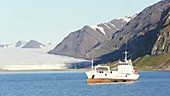 Svalbard supply ship