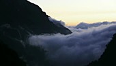 Himalaya valley mist