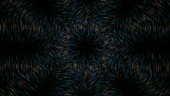 Geometric lines, abstract animation