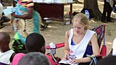 Medecins Sans Frontieres clinic, Malawi