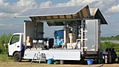 Water purification truck, Malawi