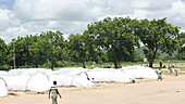 Tented refugee camp, Malawi