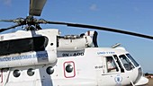UN Mi8 helicopter, Malawi