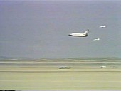 Space Shuttle Columbia first landing