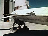 X-15A-2 damage after hypersonic flight