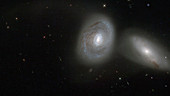 Panning across galaxy group HCG 16