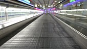 Airport travelator