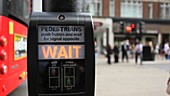 Pedestrian crossing, London