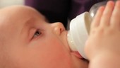 Baby bottle feeding