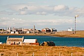 Flotta oil terminal,Orkney,UK