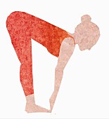 Halbe Vorwärtsbeuge (Power-Yoga)