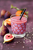 Fig-mandarin smoothie