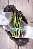 Bundle of Asparagus Tied with Twine