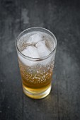 Spiced syrup with fizzy water