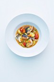 Bouillabaisse made from freshwater fish